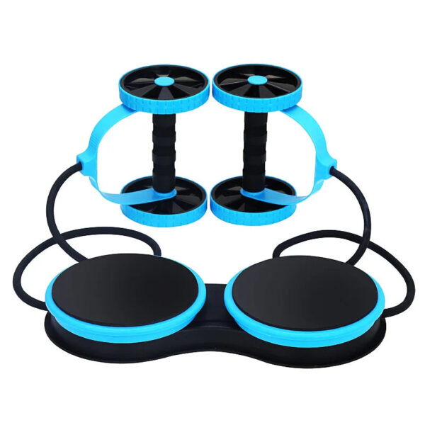 Ab Roller Wheel - Double Power Trainer for Gym, Arm, Waist, Leg & Abdominal Muscle Fitness Exercise - Image 5