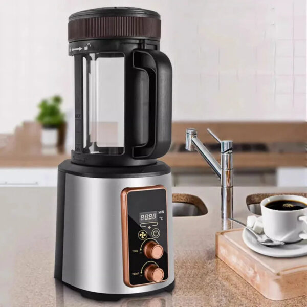 Coffee Bean Roaster Small Household Commercial Temperature Regulating And Cooling Automatic Timing Hot Air Bean Roast Kitchen - Image 6