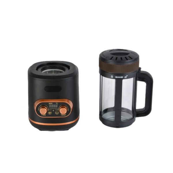 Coffee Bean Roaster Small Household Commercial Temperature Regulating And Cooling Automatic Timing Hot Air Bean Roast Kitchen - Image 8