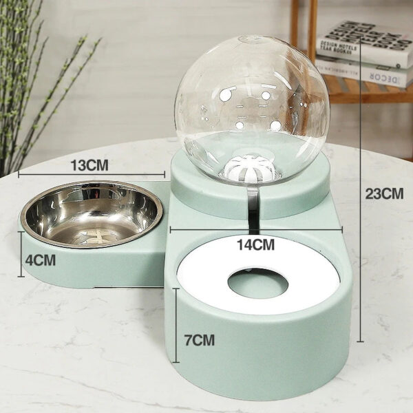 HOOPET Automatic Pet Water Fountain - 2.8L Large Drinking Bowl for Cats - No Electricity Required - Image 4