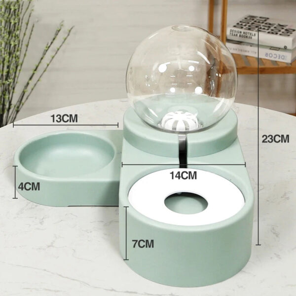 HOOPET Automatic Pet Water Fountain - 2.8L Large Drinking Bowl for Cats - No Electricity Required - Image 5
