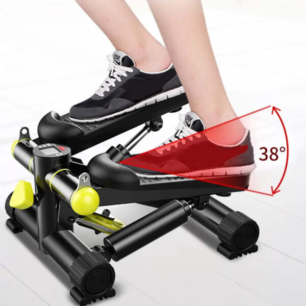 Mini Aerobic Treadmills with Pull Rope and Mat - Quiet Pedal Machine for Home Fitness, Running Steppers - Image 6