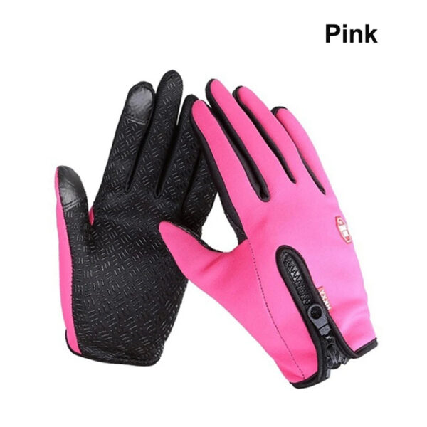 New Winter Gloves Men Women Touch Cold Waterproof Motorcycle Cycle Gloves Male Outdoor Sports Plus Velvet Warm Running Ski Glove - Image 3
