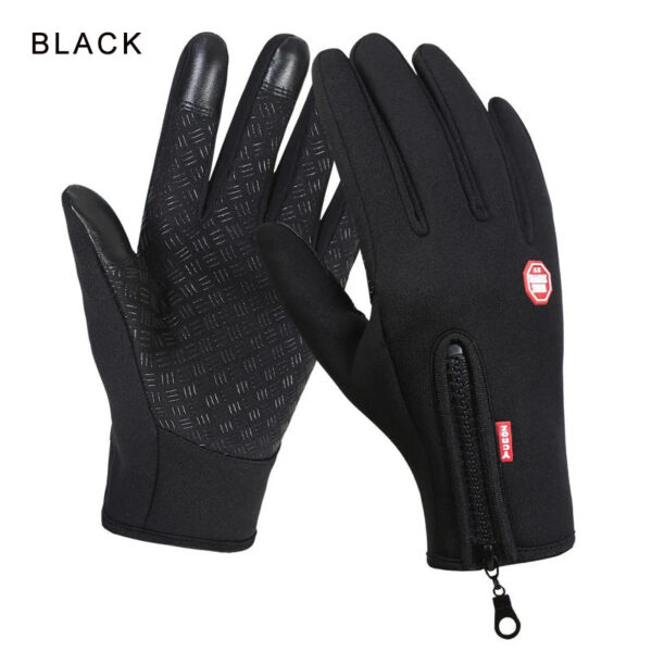 New Winter Gloves Men Women Touch Cold Waterproof Motorcycle Cycle Gloves Male Outdoor Sports Plus Velvet Warm Running Ski Glove - Image 9