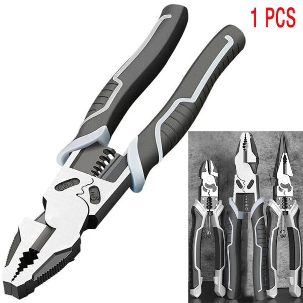 Universal Multifunctional Diagonal Pliers Needle Nose Pliers Hardware Tools Universal Wire Cutters Electrician Wire Pliers - Image 3