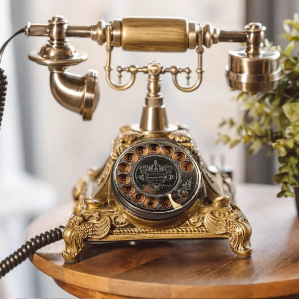 Wedding Audio Guest Book Telephone Classic Retro Craftsmanship Wedding Guestbook For Confessional Wedding Birthday Party - Image 3